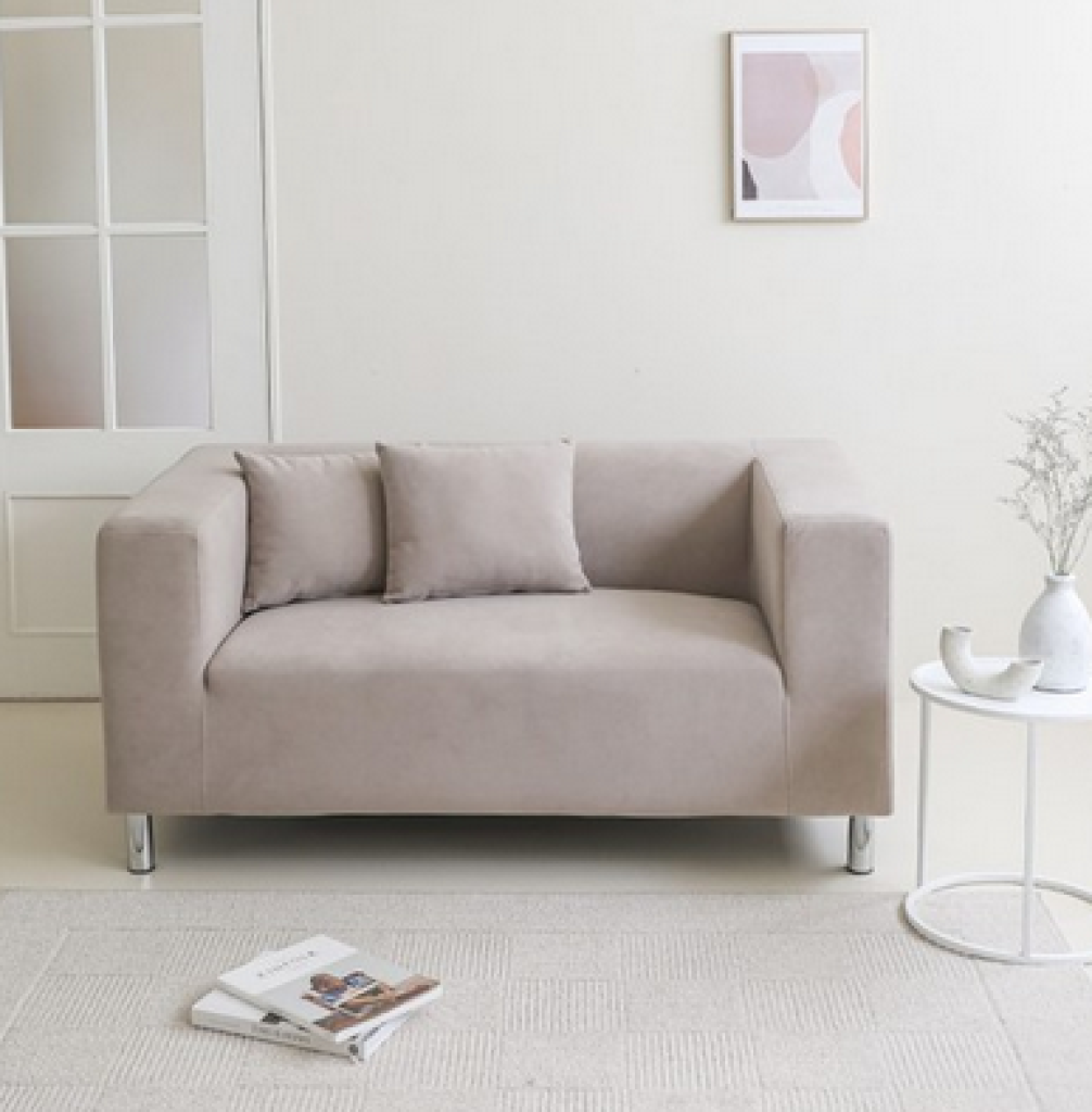 퍼리든 네오 패브릭 쇼파 2인용 + 쿠션 2p 세트