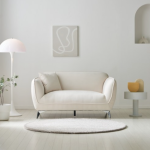 레브 보니 아쿠아텍스 2인용 소파 + 쿠션 2p