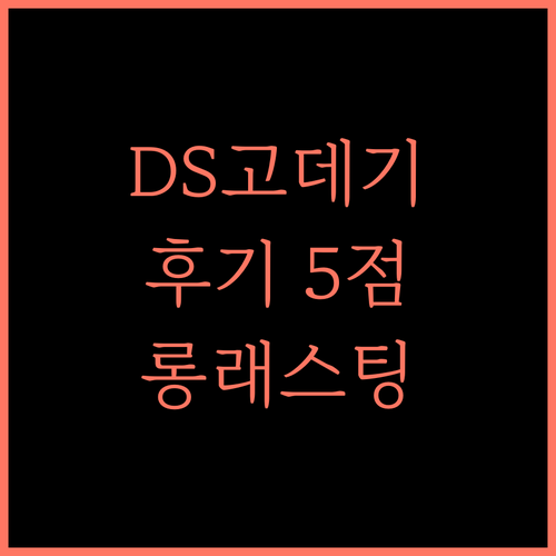 DS 속눈썹 고데기 사용 후기.. 5.0 평점, 롱래스팅 컬링으로 눈매 완성!