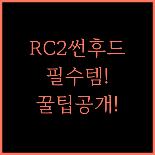 DJI RC2 썬후드 커버 케이스, 필수템! DJI 드론 조종의 꿀팁 공개!