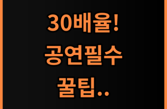 니쿠라 30배율 초소형 미니 단망경 솔직 후기, 공연 관람 꿀팁