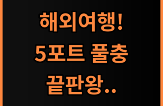 여행용 멀티 어댑터 플러그 5포트 구성으로 다기기 동시 충전 가능한 여행용품 추천 후기