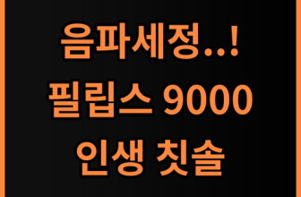 필립스 소닉케어 다이아몬드클린 9000 프리미엄 음파 세정 기술이 담긴 전동칫솔 후기