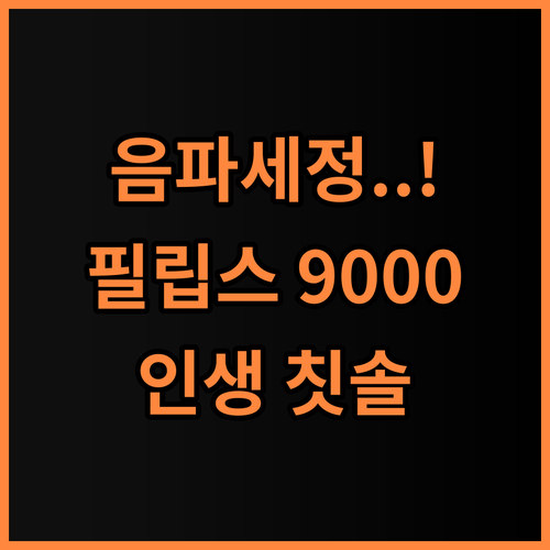 필립스 소닉케어 다이아몬드클린 9000 프리미엄 음파 세정 기술이 담긴 전동칫솔 후기