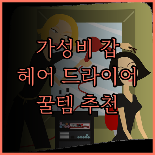 가성비 헤어 드라이어 추천 당신의 헤어 스타일을 책임질 제품은?