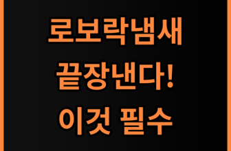 로보락 전용 세제 세정제 솔직 후기, 꿉꿉한 물걸레 냄새 해결법