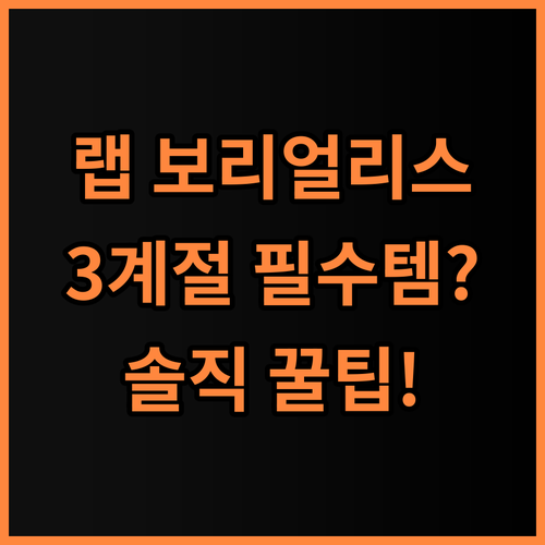 랩 보리얼리스 후디 등산자켓 솔직 후기, 3계절 운행용 활용 팁 총정리