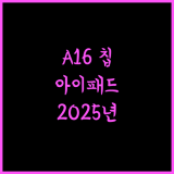 Apple 2025 아이패드 A16 완벽 분석 후기