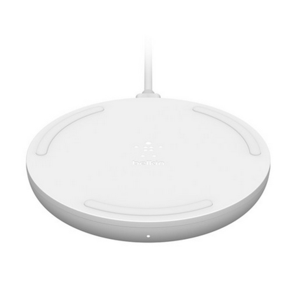 벨킨 부스트업 15W 초고속 무선 충전 패드 퀵차지 24W + 어댑터 WIA002kr