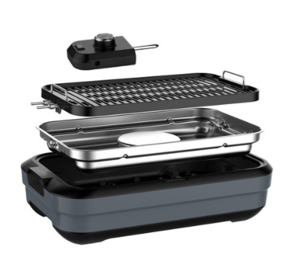 위즈웰 분리형 연기없는 그릴 4인용